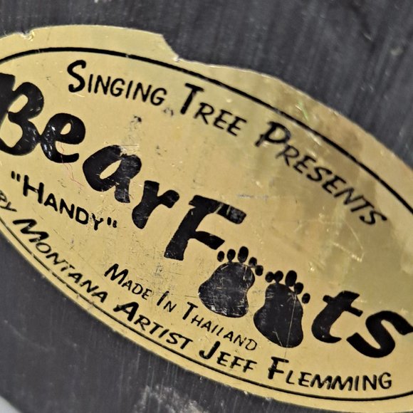 Bearfoots Bear “Handy” Business Card Holder Figurine by Jeff Flemming - Picture 10 of 12